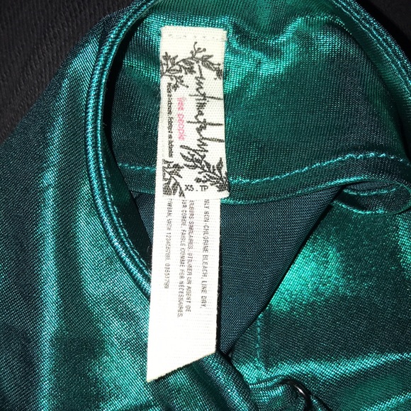 Free People xs foil babes NWT - Picture 4 of 4